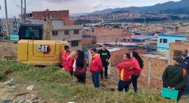 Alerta por obras sin licencia: operativo frenó ocupación irregular en el sur de Bogotá