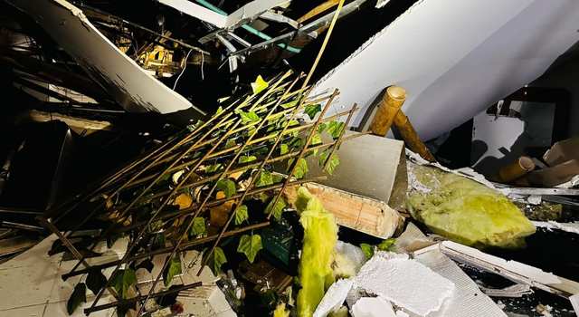 Explosión en el norte de Bogotá deja edificio colapsado y una persona herida