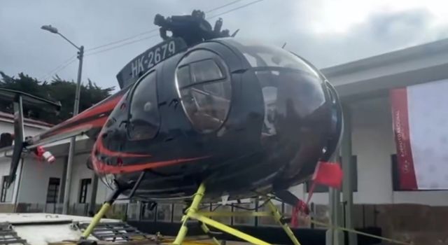 Helicóptero con historial judicial cae en Cundinamarca: investigan nexos con narcotráfico