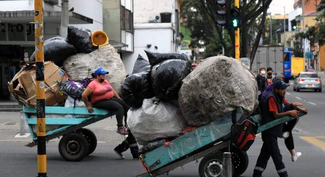 Recicladores bloquearon importante vía de Bogotá: esta es la razón de la protesta