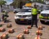 Hallan camioneta con droga en vía que conecta Bogotá con Cundinamarca