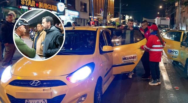 Así funcionan las Zonas Seguras de Taxis que Galán revisó en Modelia