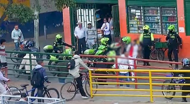 VIDEO | Atrapan a delincuentes en Bosa: cada movimiento quedó registrado por las cámaras