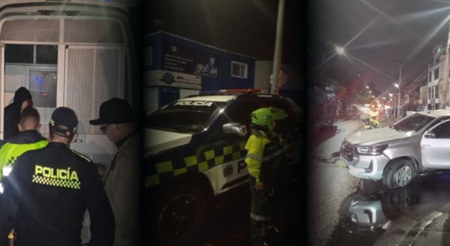 De película: persecución por robo de camioneta termina con capturado en Bogotá