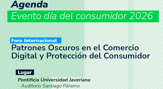 En Bogotá se realizará debate internacional sobre patrones oscuros en el comercio digital
