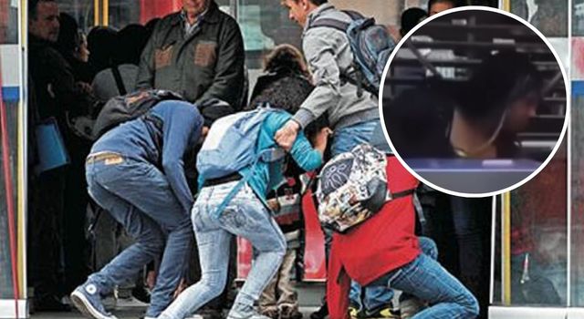 VIDEO | En Soacha, lo que empezó como un intento de colarse terminó en escándalo en TransMilenio