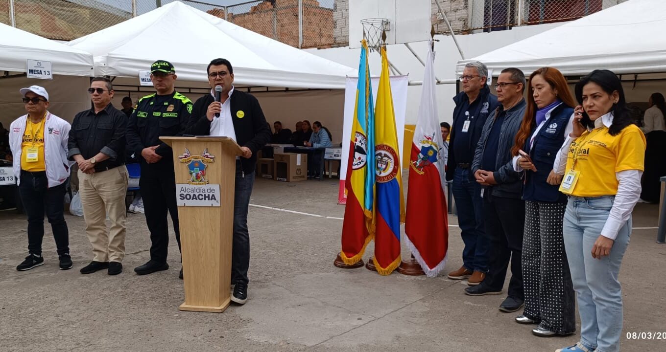 Sin contratiempos comenzó la jornada electoral en Soacha