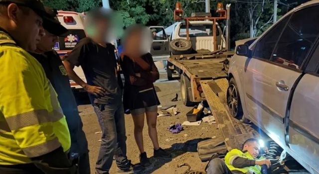 Impactante: tráfico de droga en Cundinamarca usaba vehículos accidentados para ocultar el cargamento