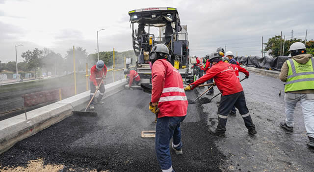 Así va el puente de más de 300 metros que próximamente se entregará en Bogotá