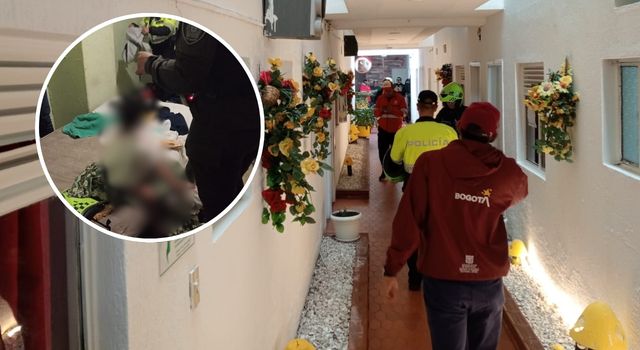 VIDEO | Rescatan a menor en estado de abandono en el centro de Bogotá durante intervención policial