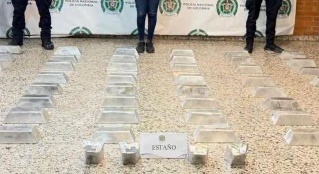 En El Dorado: esto encontraron en un paquete sospechoso que iba con destino a China