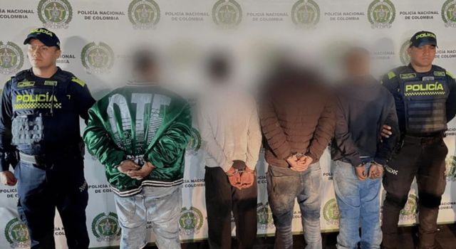 VIDEO | Robaban carros en Bogotá: capturan a banda con armas de fuego