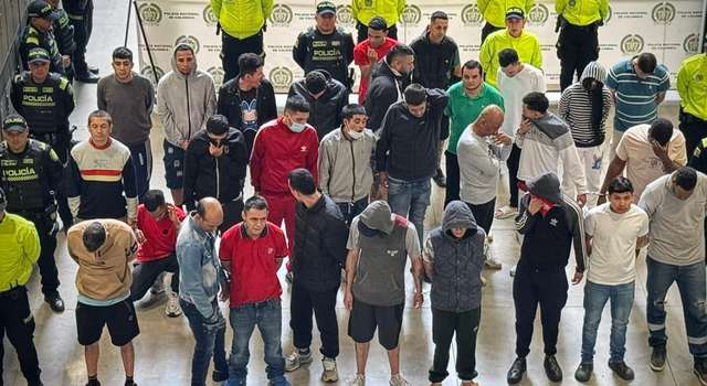 Ofensiva contra el crimen deja 2.900 capturados en Bogotá en marzo