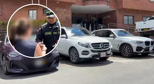 Recuperan carros de alta gama robados en Bogotá: estaban avaluados en $1.000 millones