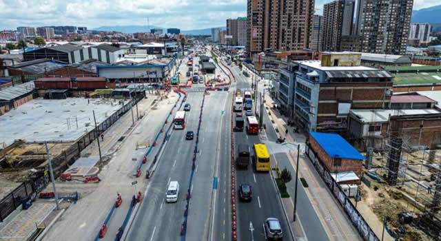 Tramo de la troncal avenida 68 estará listo en el segundo semestre de 2026