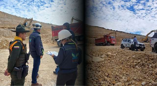 Descubren mina ilegal en Soacha: así impactaba la zona