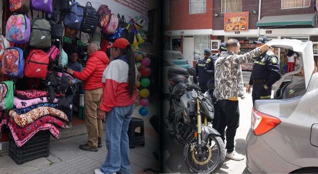 VIDEO | Mano dura en Ciudad Latina: comparendos e inmovilizaciones por desorden en calles y talleres
