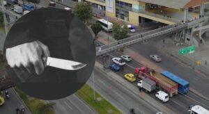 Atraco a pasajeros de un bus de Soacha en la autopista Sur, fueron tres delincuentes armados