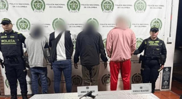 VIDEO | Capturan a dos extranjeros armados en Bogotá: uno tenía 14 anotaciones judiciales