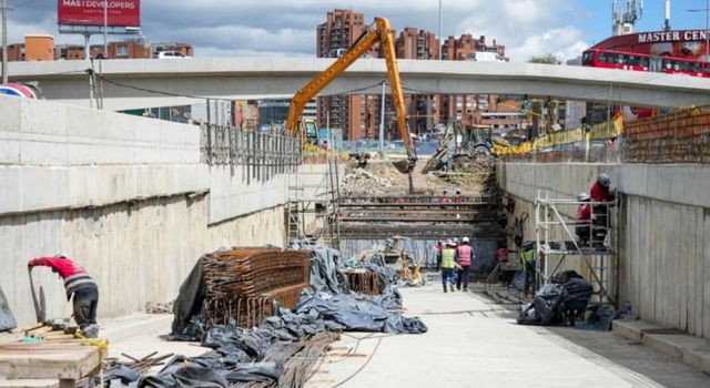 Este deprimido permitirá eliminar los semáforos en el cruce de dos importantes vías de Bogotá