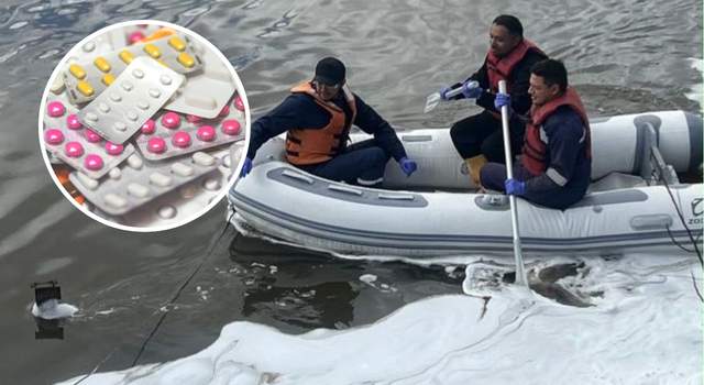 ¿Usted qué hace con los medicamentos vencidos? La CAR lanzó una alerta por lo que encontró en el río Bogotá