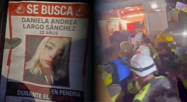36 horas bajo los escombros y sobrevivió: así rescataron a Daniela en Pereira