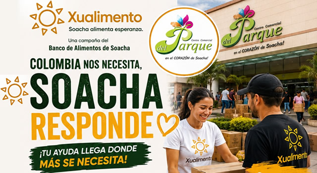 Aproveche el puente festivo y acérquese al centro comercial del Parque a hacer sus donaciones para los damnificados del terremoto.