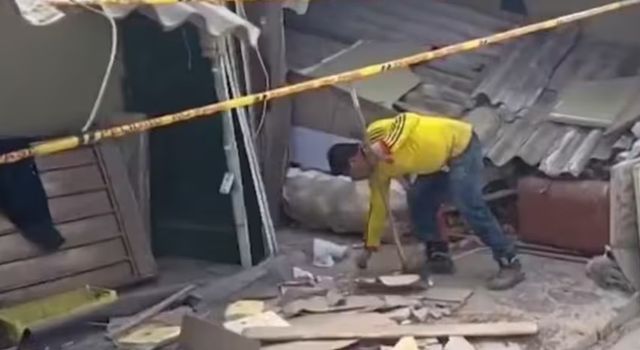 Camión sin frenos se estrelló contra una vivienda en Soacha: cuatro menores resultaron heridos