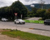 Cierres viales con maletines en Bogotá