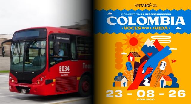 Concierto ‘Voces por la Vida’: este es el plan de TransMilenio para evitarle dolores de cabeza al salir