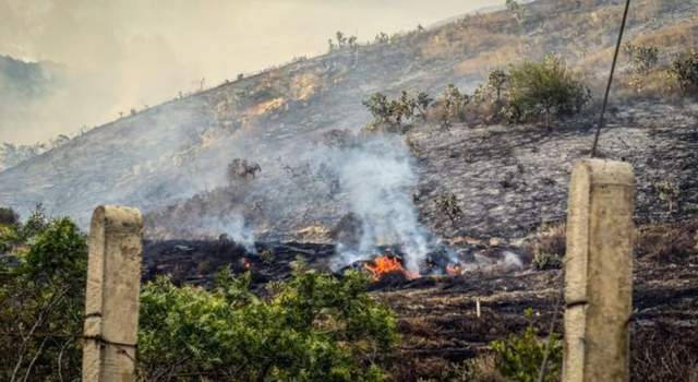 Incendio forestal en Mondoñedo preocupa por riesgo de propagación: Soacha apoya la emergencia