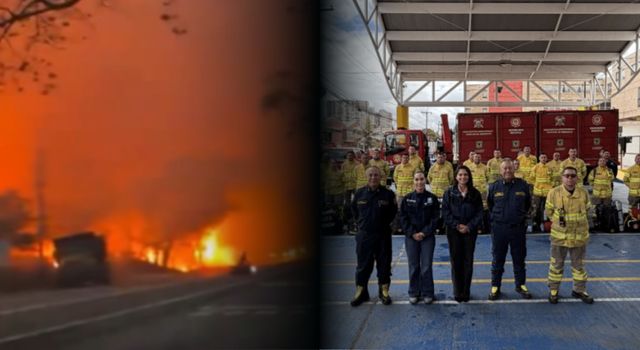 VIDEO | Más refuerzos contra el fuego: Bogotá envía 26 bomberos forestales al Tolima