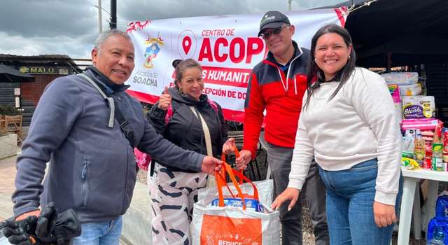 VIDEO | Soacha no se quedó de brazos cruzados: reunió 37 toneladas de ayudas para Vijes tras el terremoto