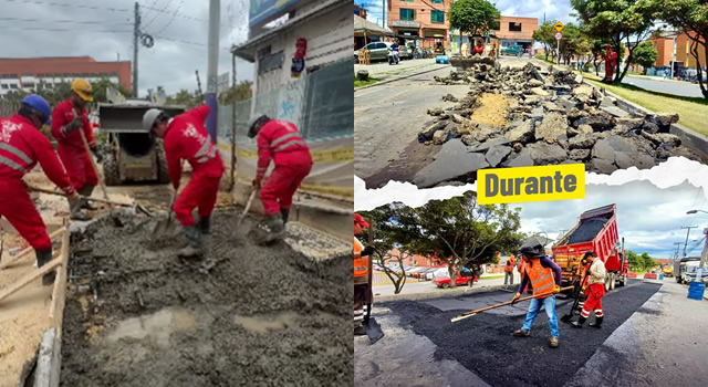 Avanza la recuperación de vías en Soacha, hay diferentes frentes de trabajo
