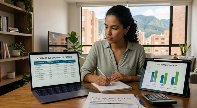 Cómo comparar opciones de crédito antes de tomar una decisión