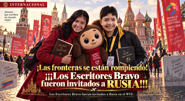 Escritores Bravo de Soacha fueron invitados a Rusia: las fronteras se están rompiendo