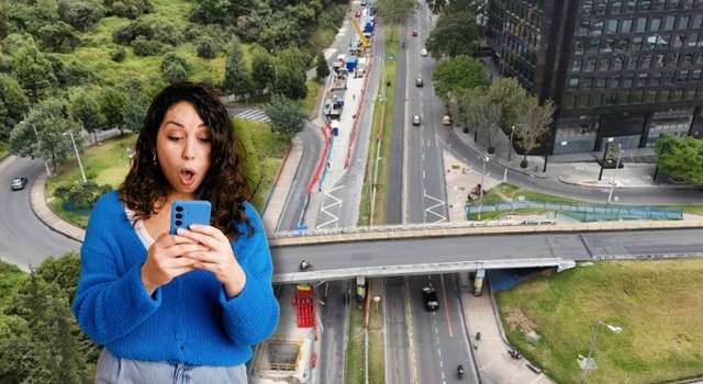 Este domingo cambia la movilidad en la calle 100: comienza el desmonte del puente