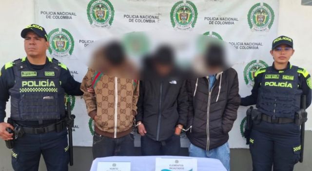VIDEO | Madrugada complicada en Soacha: tres capturados tras presunto robo a pasajeros de un bus