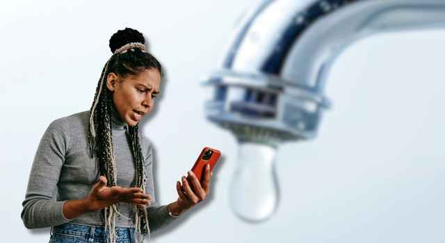 Más de 2.000 personas llevan dos días sin agua en Suba y un derrumbe complicó todo