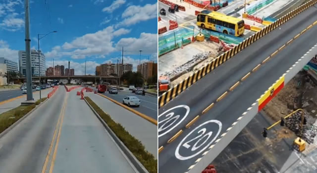 Troncal de Transmilenio de la avenida 68 ya llega al 87% de avance