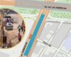 El cierre en este punto de la avenida 68 es por cuatro días y se hace para adelantar pruebas de carga de un puente peatonal.  