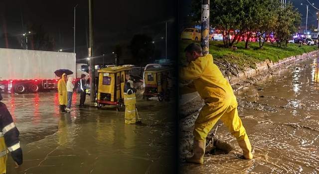 VIDEO | Soacha volvió a inundarse: fuertes lluvias afectaron varios sectores del municipio