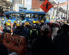 Un grupo de trabajadores de la Línea 1 del Metro de Bogotá protagonizó una protesta en la mañana de este viernes. ¿Se conocen las razones?